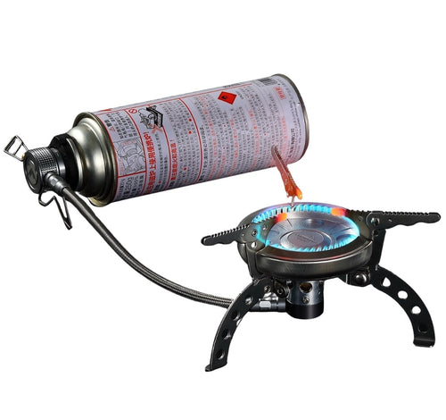 XD-1-CB Remote Butane Stove Portable and Compact Camping Stove for Outdoor Cooking