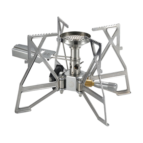 XD-3 Butane Camping Stove, Lightweight, Foldable, Igniter, Stainless Steel